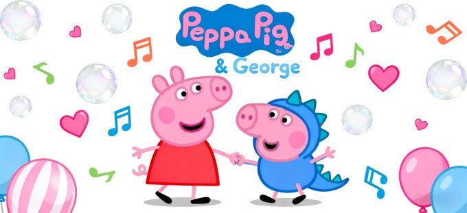 PEPPA PIG 16oz Double Sided UVDTF Wrap