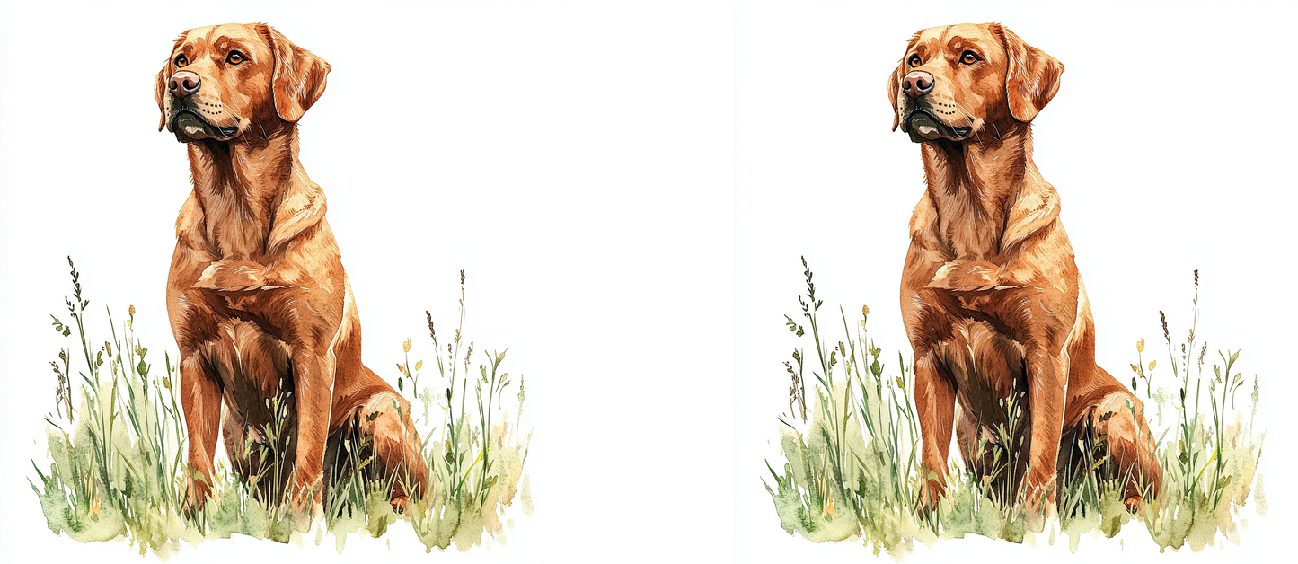 16oz Fox Red Lab Wrap PNG
