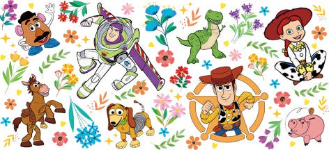 Toy Story Cast 16oz Double Sided UVDTF Wrap