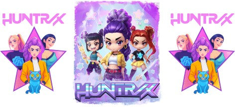 Huntrix 16oz Double Sided UVDTF Wrap
