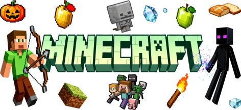 Minecraft 16oz Double Sided UVDTF Wrap