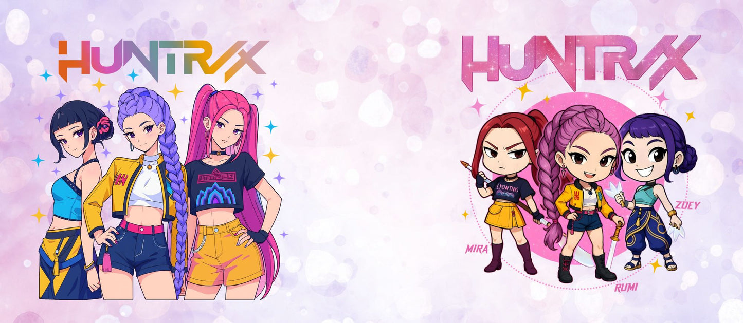 11oz Huntrix Demon Hunters Mug Design