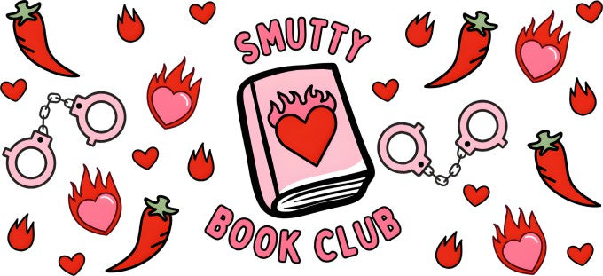 Smutty Book 16oz Double Sided UVDTF Wrap