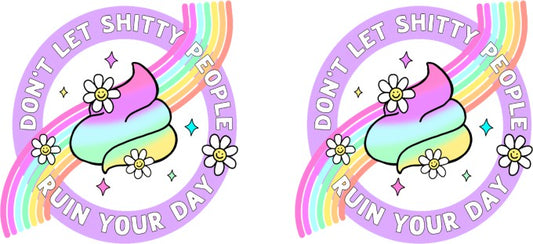 Positive Rainbow A 16oz Double Sided UVDTF Wrap