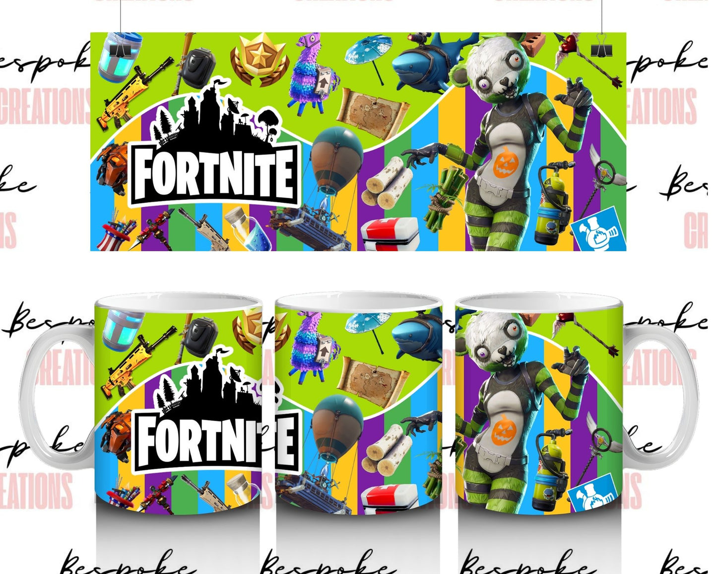 Fortnite-Inspired 11oz Mug – Personalised Gaming Gift