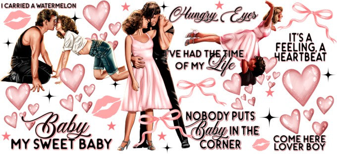 Dirty Dancing 16oz Double Sided UVDTF Wrap