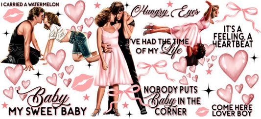 Dirty Dancing 16oz Double Sided UVDTF Wrap