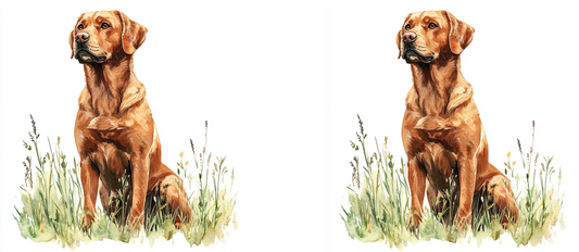 16oz Fox Red Lab Wrap PNG