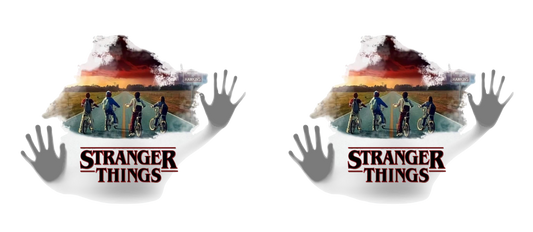 16oz Stranger Things Wrap PNG
