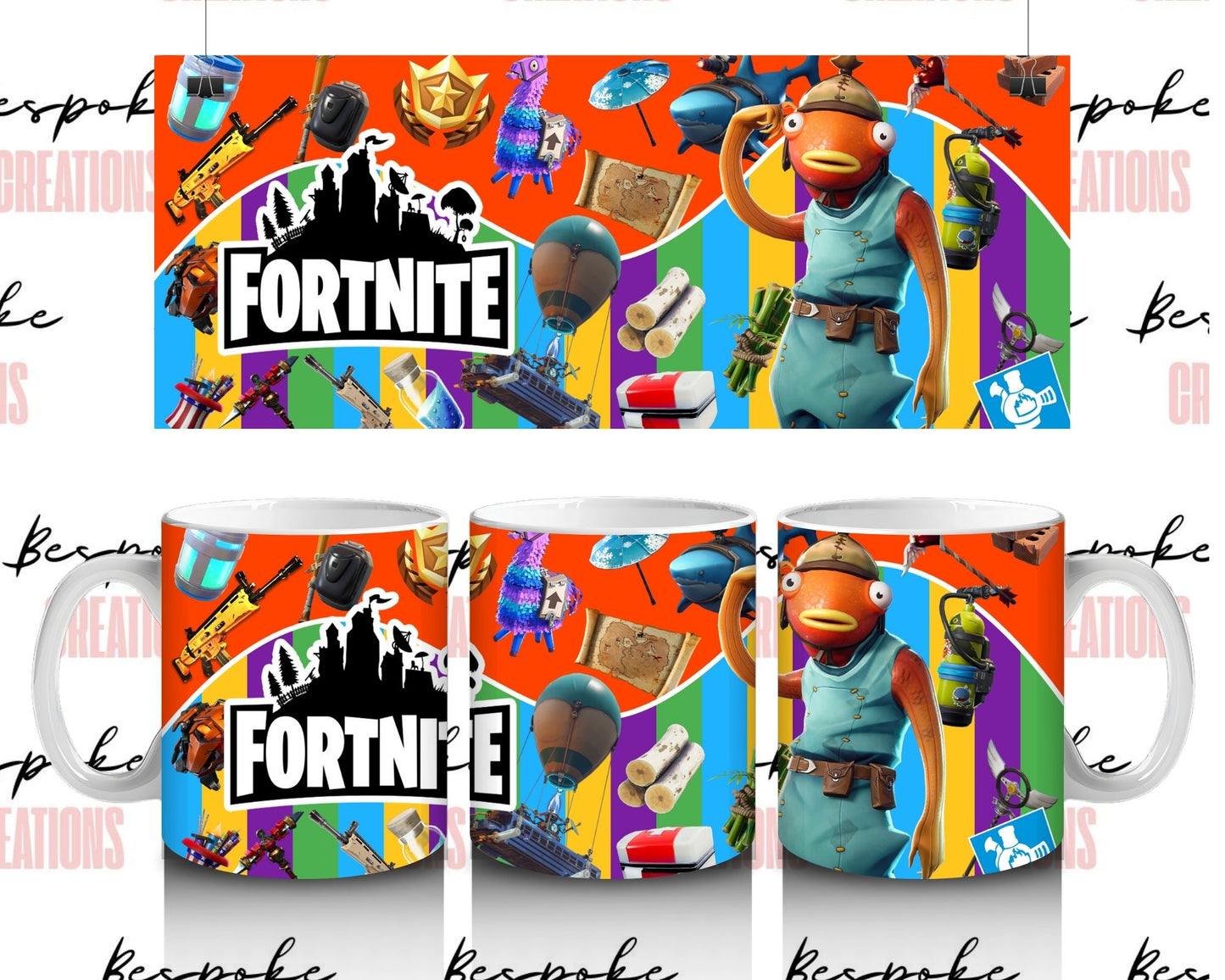 Fortnite-Inspired 11oz Mug – Personalised Gaming Gift