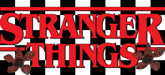 Stranger Things Text 16oz Double Sided UVDTF Wrap