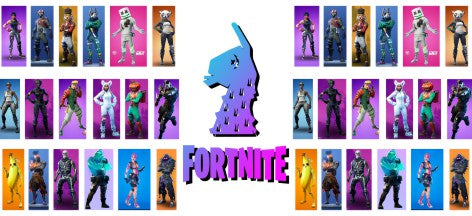 Fortnite 16oz Double Sided UVDTF Wrap