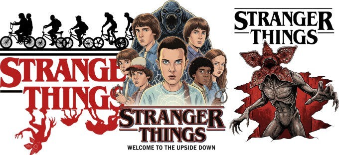 Stranger things B 16oz Double Sided UVDTF Wrap