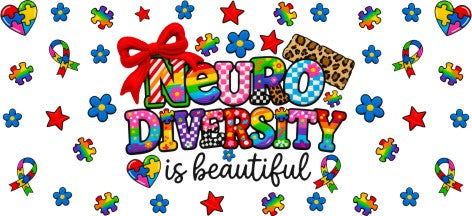 Neuro Bow 16oz Double Sided UVDTF Wrap