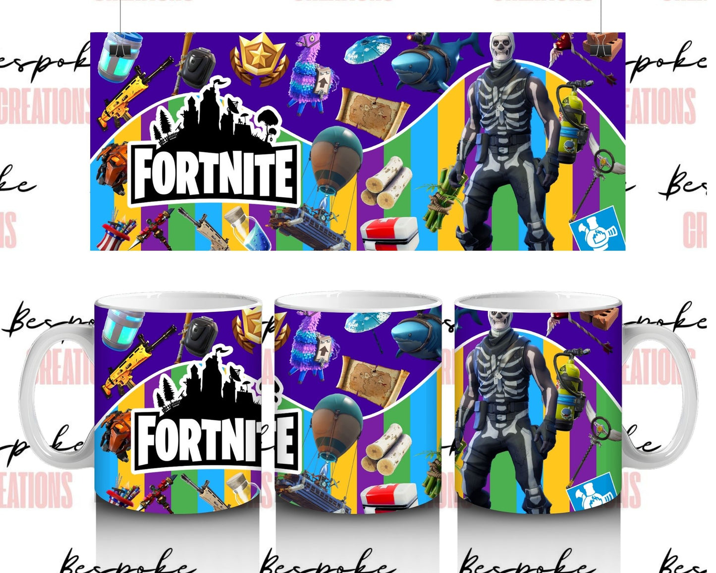 Fortnite-Inspired 11oz Mug – Personalised Gaming Gift