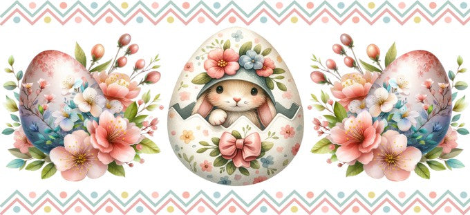 Easter A 16oz Double Sided UVDTF Wrap