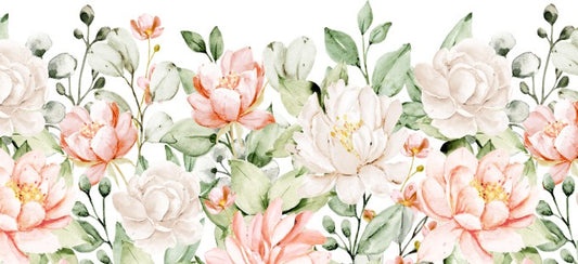 Pastel Floral 16oz Double Sided UVDTF Wrap