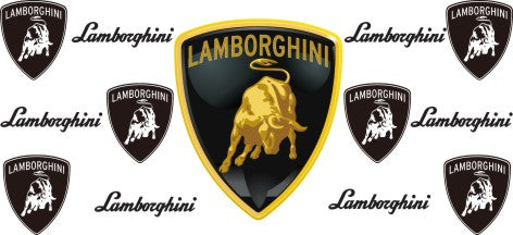 Lamborghini 16oz Double Sided UVDTF Wrap