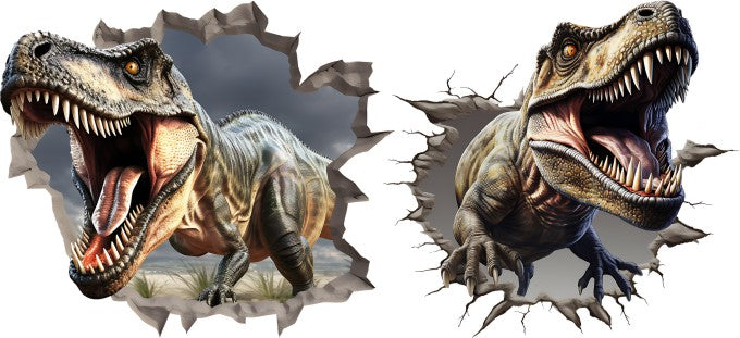 Dinosaur A 16oz Double Sided UVDTF Wrap