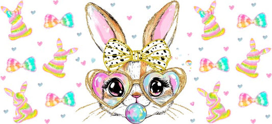Bright Bunny 16oz Double Sided UVDTF Wrap