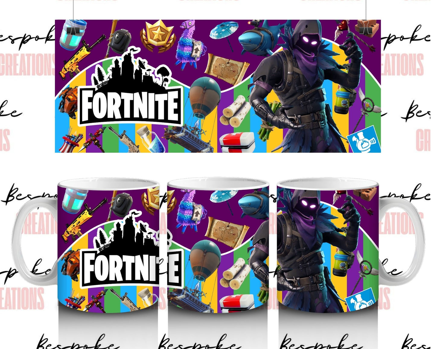 Fortnite-Inspired 11oz Mug – Personalised Gaming Gift