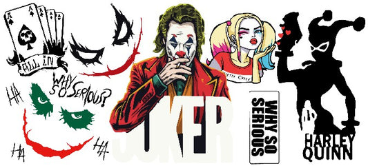 Joker 16oz Double Sided UVDTF Wrap