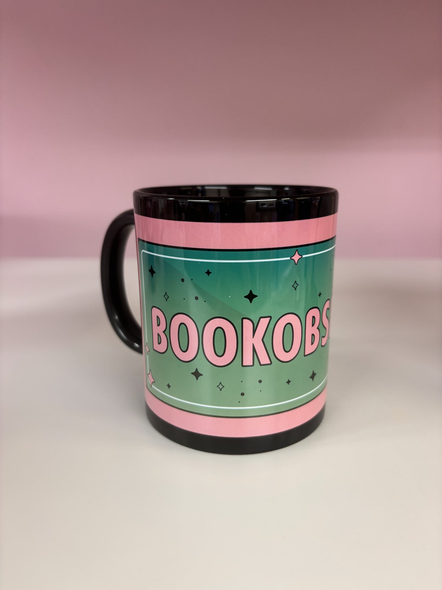 11oz Bookish Mug with Black Border – Perfect for Book Lovers