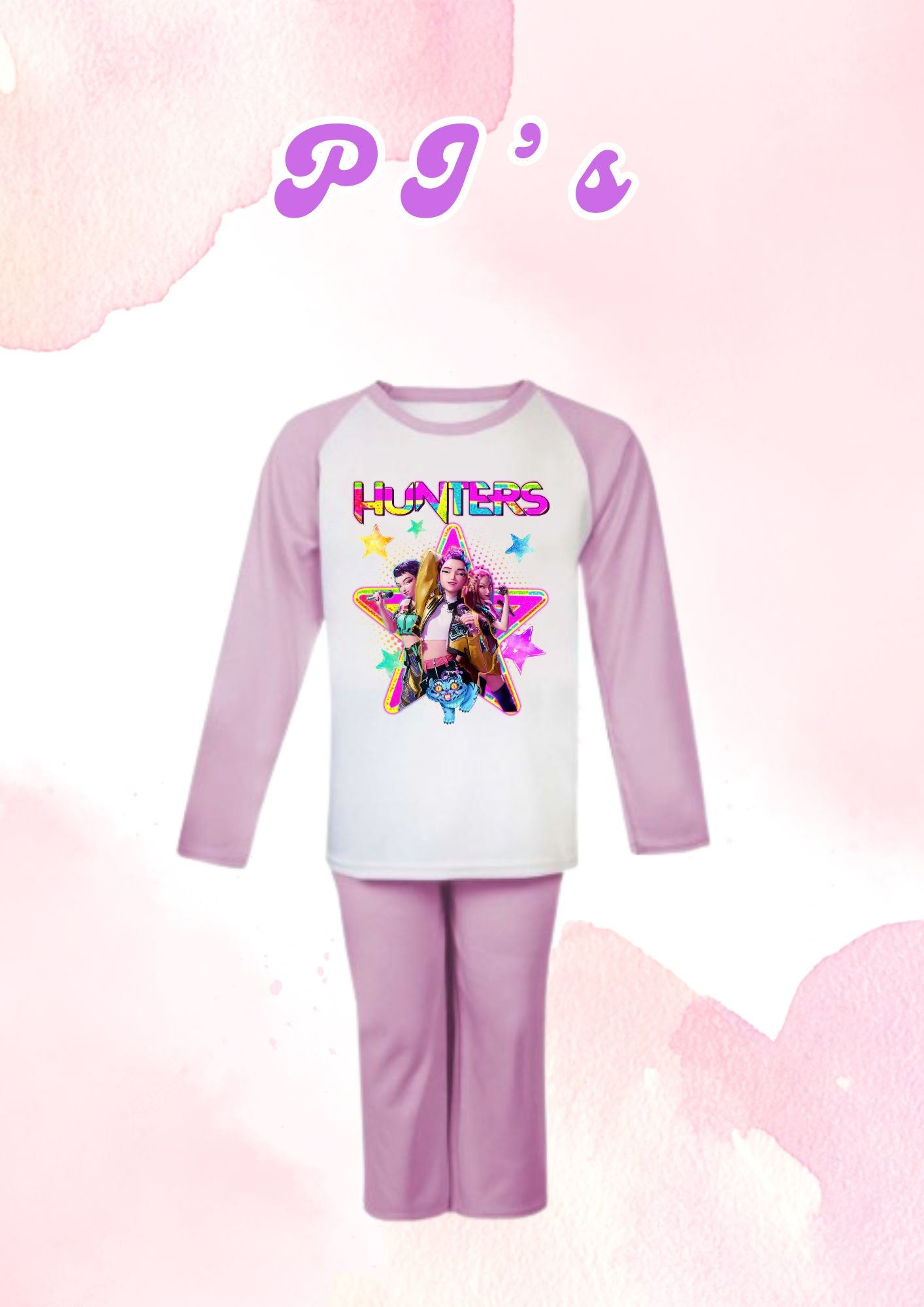 Kids K-Pop Style Pyjamas – Trendy Two-Piece PJ Set | Cute & Comfy Sleepwear