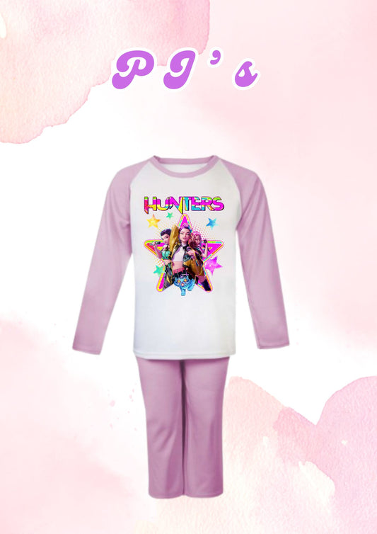 Kids K-Pop Style Pyjamas – Trendy Two-Piece PJ Set | Cute & Comfy Sleepwear